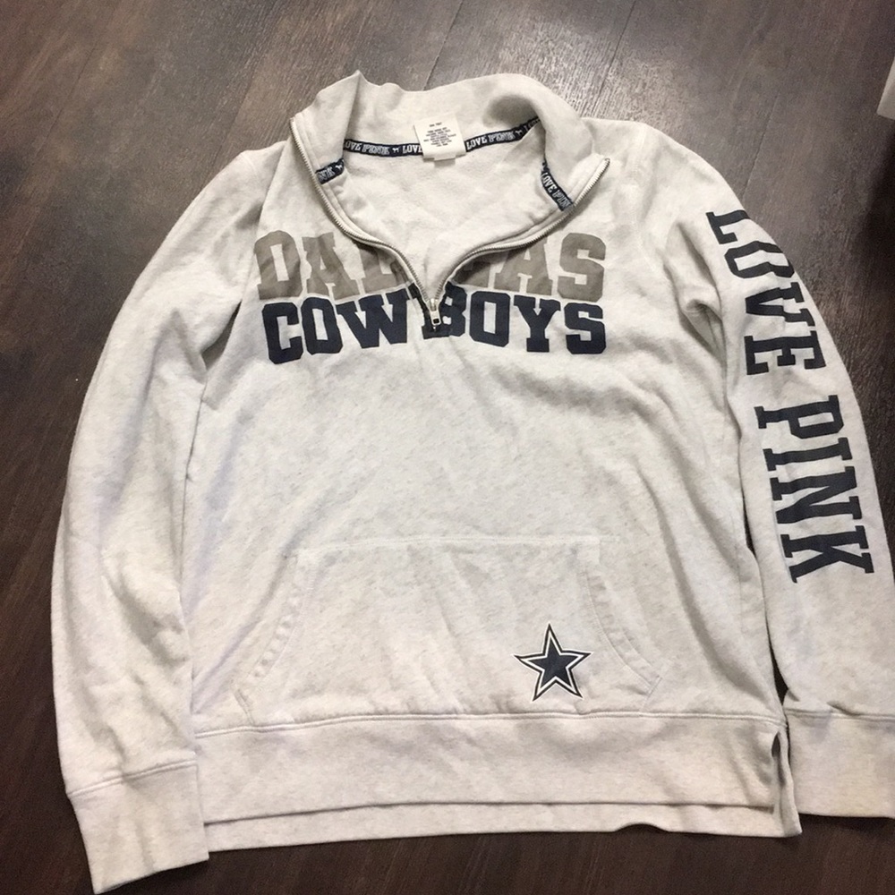 Victoria secrets pink  Dallas cowboys sweatshirt